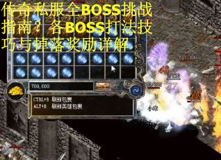 传奇私服全BOSS挑战指南？各BOSS打法技巧与掉落奖励详解