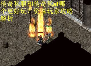 传奇私服和传奇私sf哪个更好玩？资深玩家攻略解析
