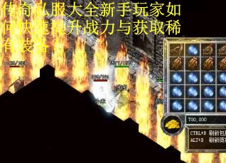 传奇私服大全新手玩家如何快速提升战力与获取稀有装备？