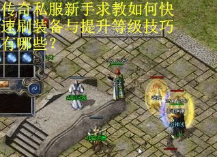 传奇私服新手求教如何快速刷装备与提升等级技巧有哪些? 传奇私服新手求教如何快速刷装备与提升等级技巧有哪些?