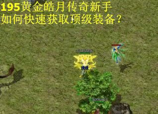 195黄金皓月传奇新手如何快速获取顶级装备？
