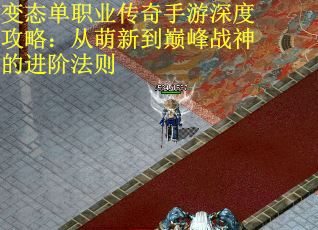 变态单职业传奇手游深度攻略：从萌新到巅峰战神的进阶法则