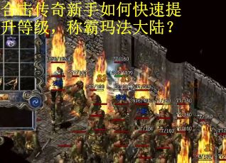 合击传奇新手如何快速提升等级，称霸玛法大陆？