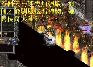 圣器天马迷失加强版：如何才能驯服这匹神驹，驰骋传奇大陆？
