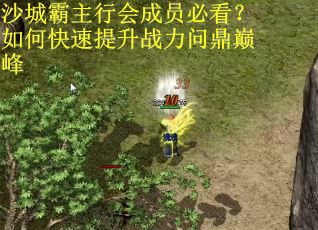 沙城霸主行会成员必看？如何快速提升战力问鼎巅峰