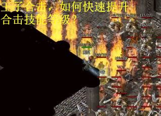 王子合击，如何快速提升合击技能等级？