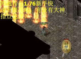 网通传奇1.76新手快速升级攻略：有没有大神指点迷津？