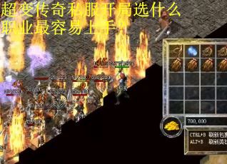 超变传奇私服开局选什么职业最容易上手？