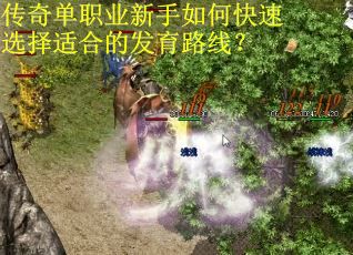 传奇单职业新手如何快速选择适合的发育路线？