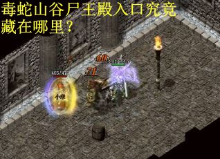 毒蛇山谷尸王殿入口究竟藏在哪里？